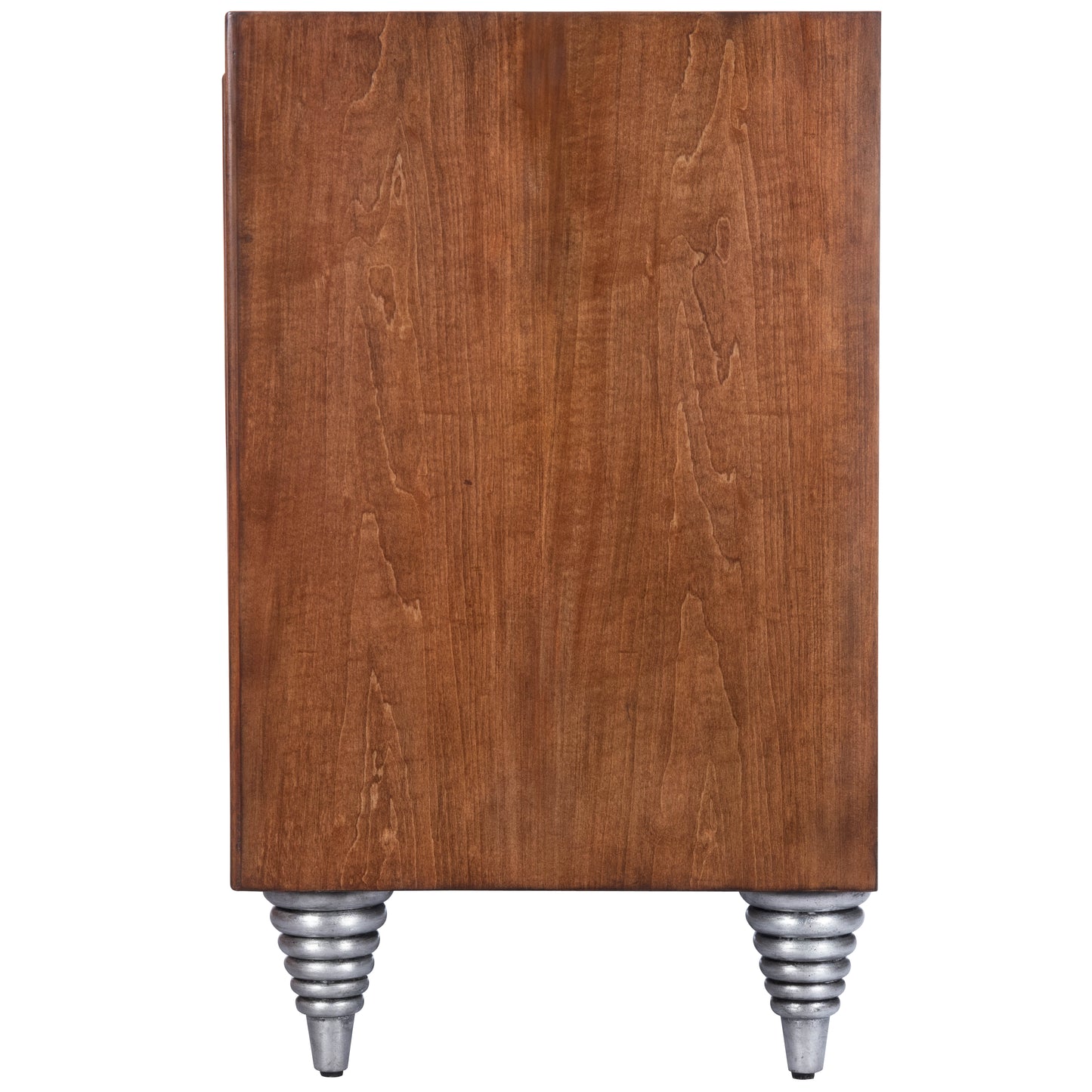 Butler Specialty Company Shelly Leather & Capiz Shell Inlay 55" Sideboard, Medium Brown 5486350