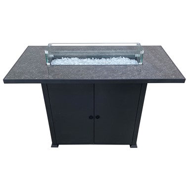 Az Patio Heaters Rectangular Bar Height Marble Top AFP-BAR-MAR
