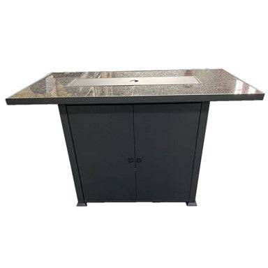 Az Patio Heaters Rectangular Bar Height Marble Top AFP-BAR-MAR