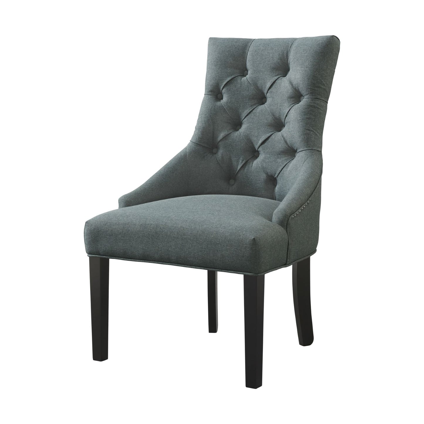 Alaterre Haeys Tufted Upholstered Dining Chairs, Grey (Set of 2) ANHT02FDC
