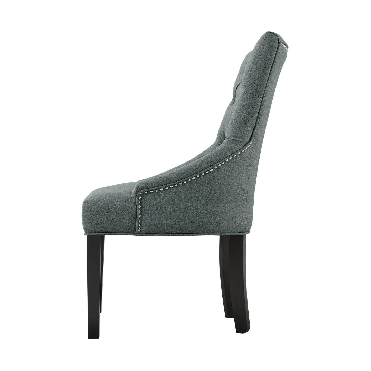 Alaterre Haeys Tufted Upholstered Dining Chairs, Grey (Set of 2) ANHT02FDC