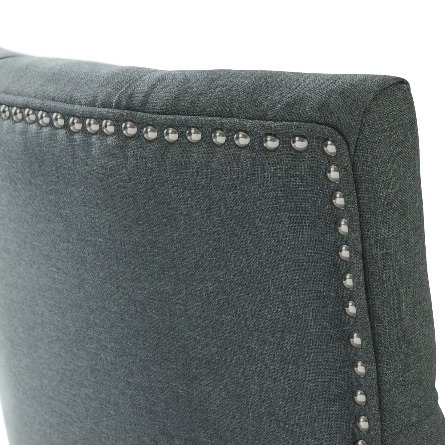 Alaterre Haeys Tufted Upholstered Dining Chairs, Grey (Set of 2) ANHT02FDC