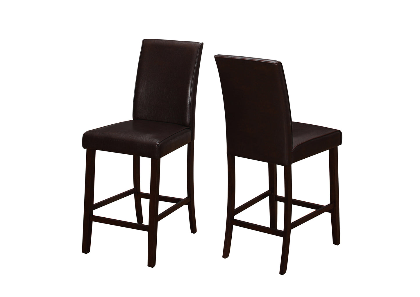 Monarch Specialties Dining Chair, Set Of 2, Counter Height I 1901