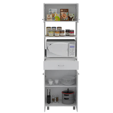 FM Auburn Microwave Pantry Cabinet