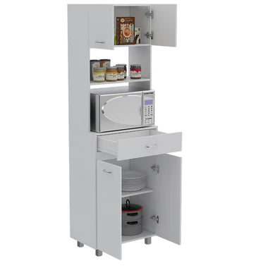 FM Auburn Microwave Pantry Cabinet