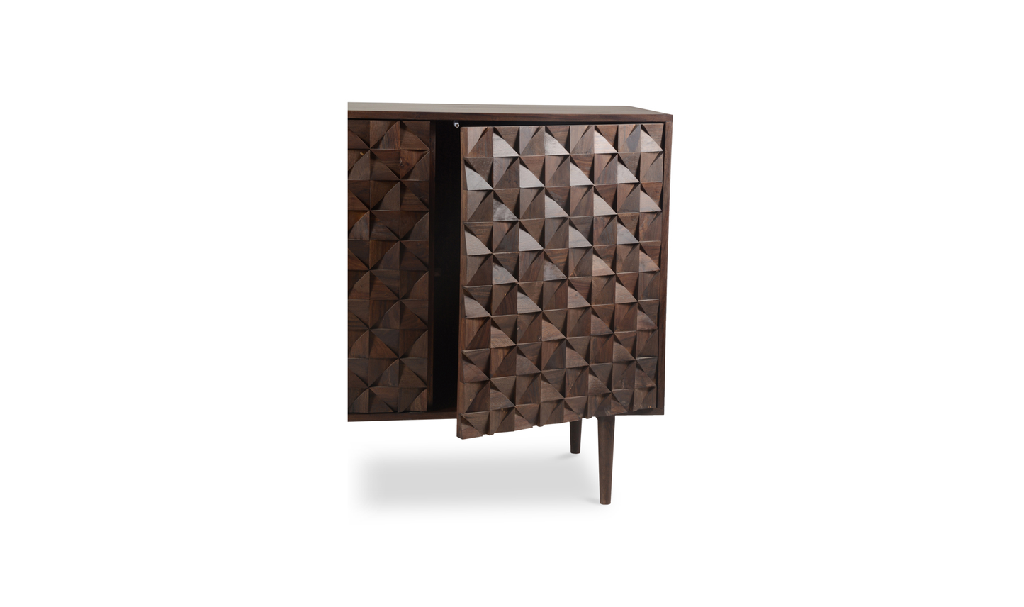 Moe Pablo 3 Door Sideboard Brown BZ-1039-03