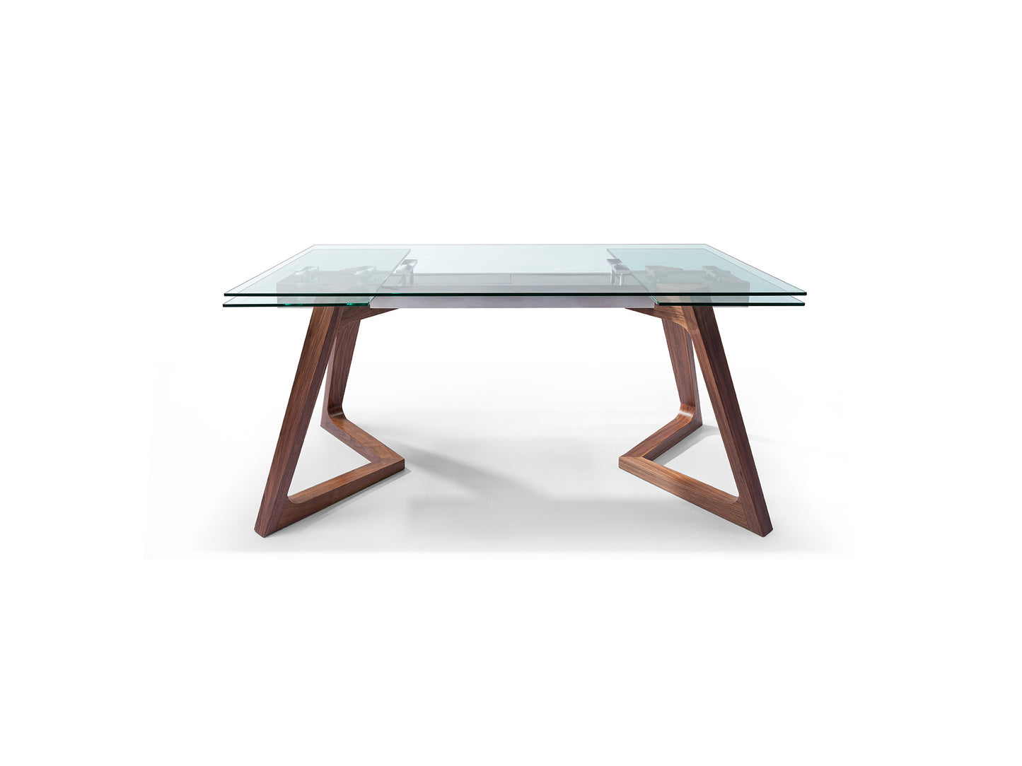 Whiteline Delta Extendable Dining Table DT1276-WLT - GOLD STAR Dining