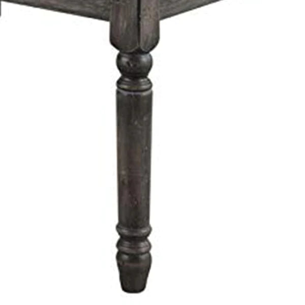 Benzara Weathered Looking Dining Table, Gray BM157230 - GOLD STAR Dining