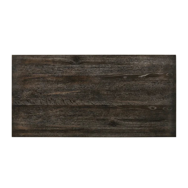 Benzara Counter Height Wooden Dining Table with Open Bottom Shelf, Gray BM214972 - GOLD STAR Dining