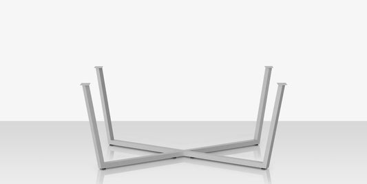 Source Furniture Contemporary Flat X 96 Style Dining Table Base SF-1030-618-2