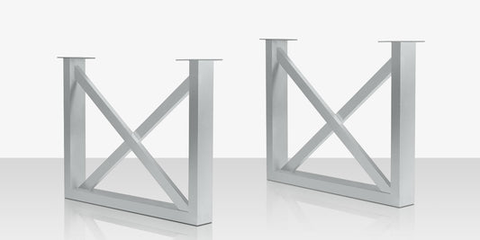 Source Furniture Contemporary Square X Style Dining Table Base SF-1030-612