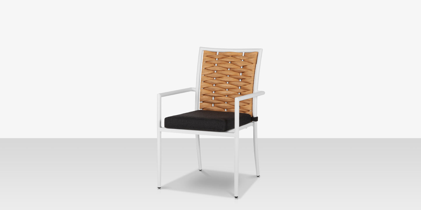 Source Furniture Aria Dining Arm Chair Style 2 SF-2028-163-2