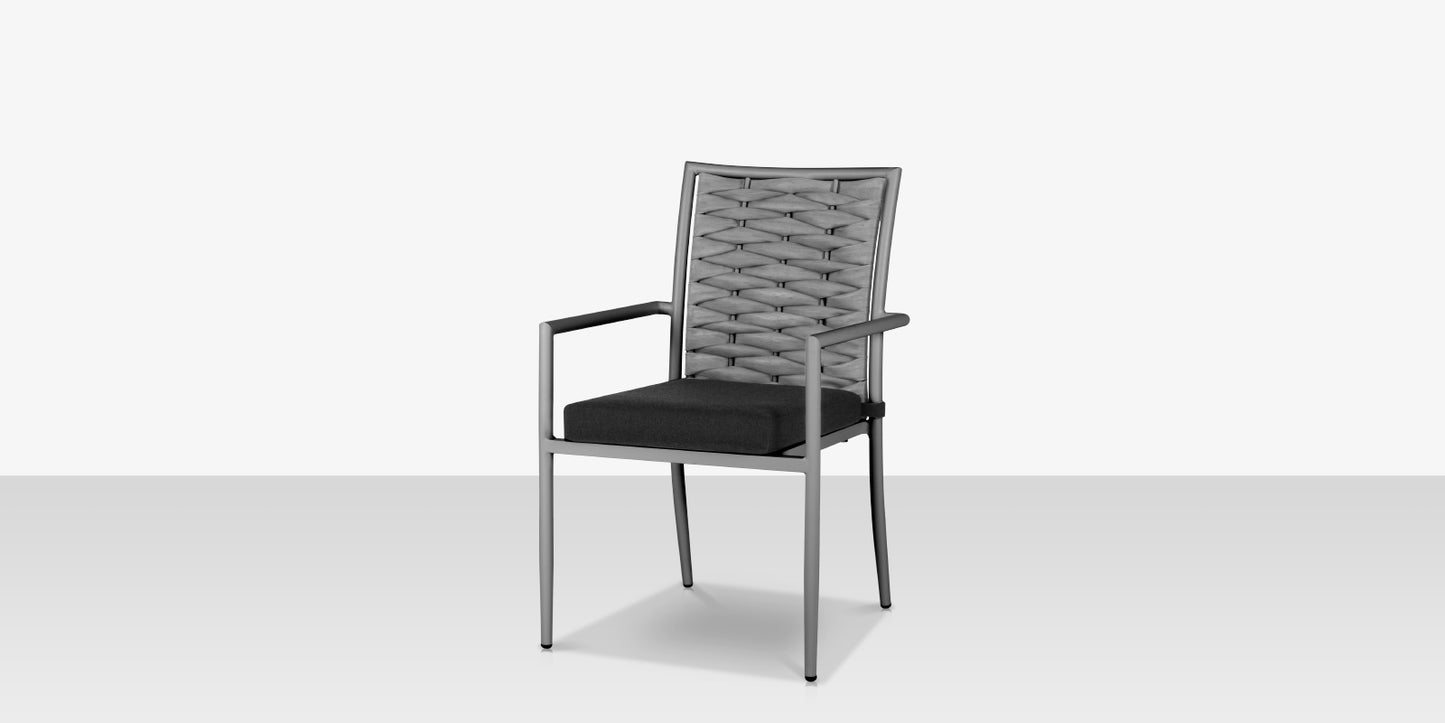 Source Furniture Aria Dining Arm Chair Style 2 SF-2028-163-2