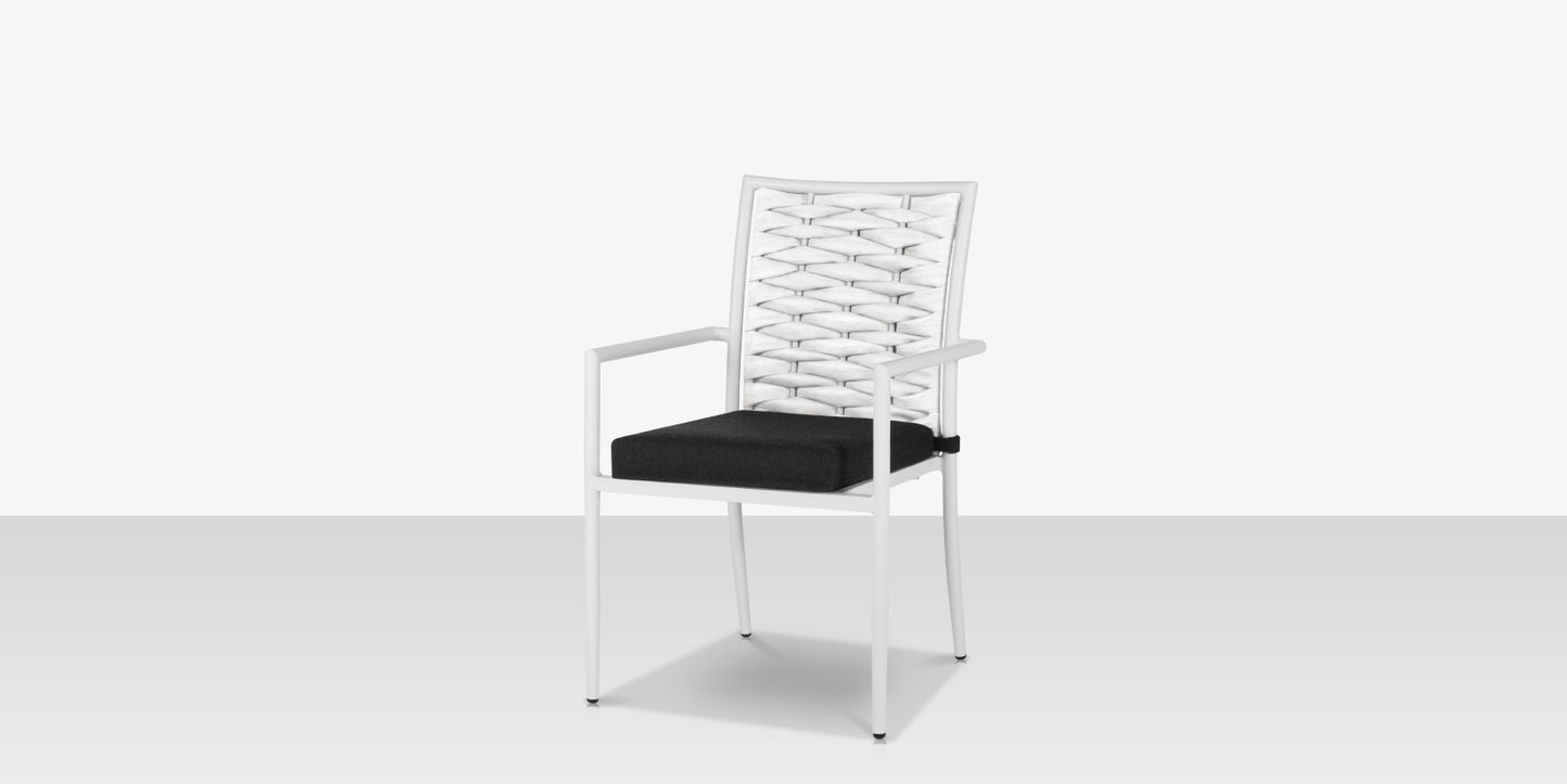 Source Furniture Aria Dining Arm Chair Style 2 SF-2028-163-2