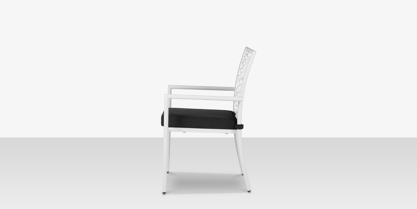 Source Furniture Aria Dining Arm Chair Style 2 SF-2028-163-2