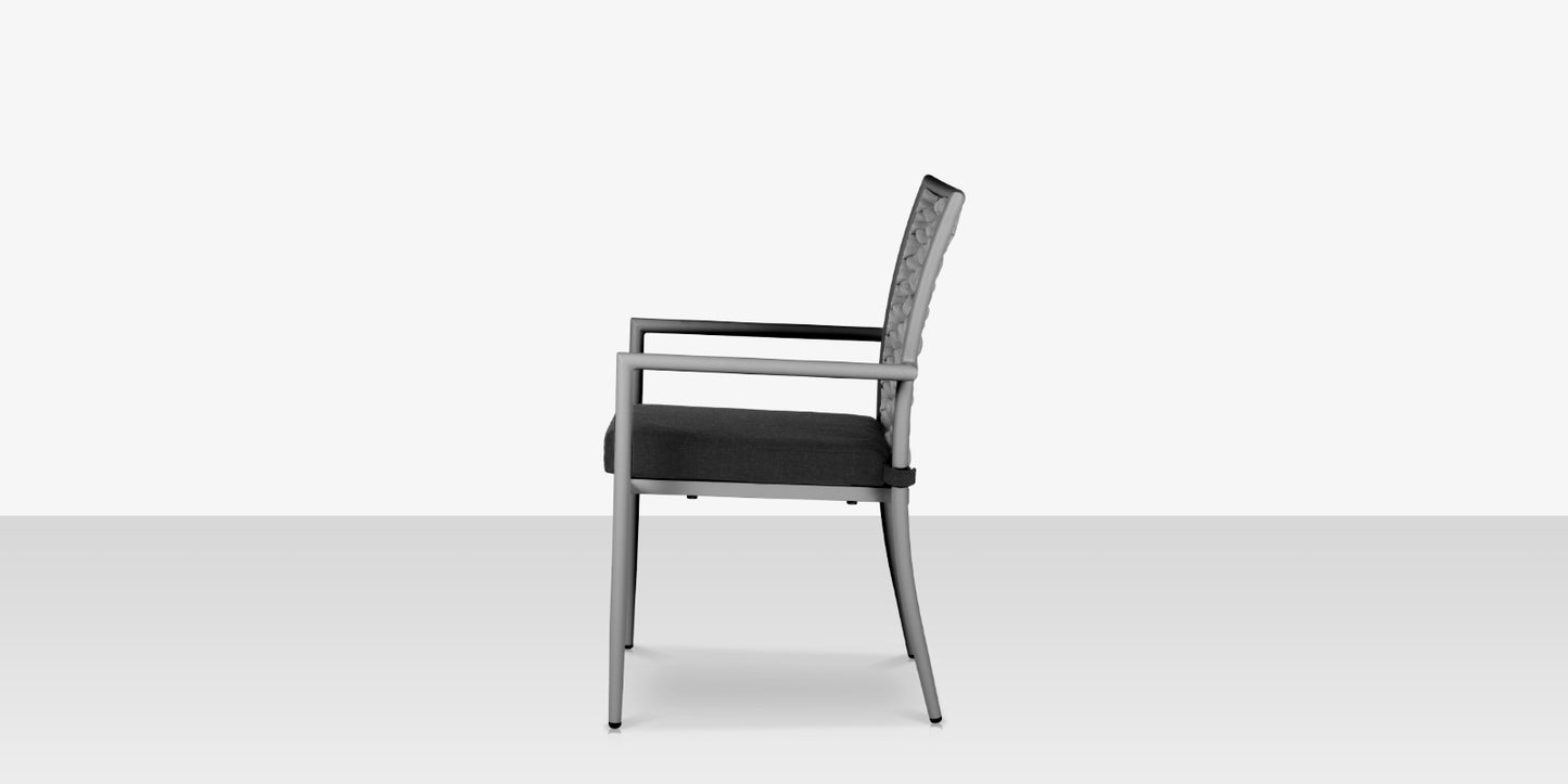 Source Furniture Aria Dining Arm Chair Style 2 SF-2028-163-2