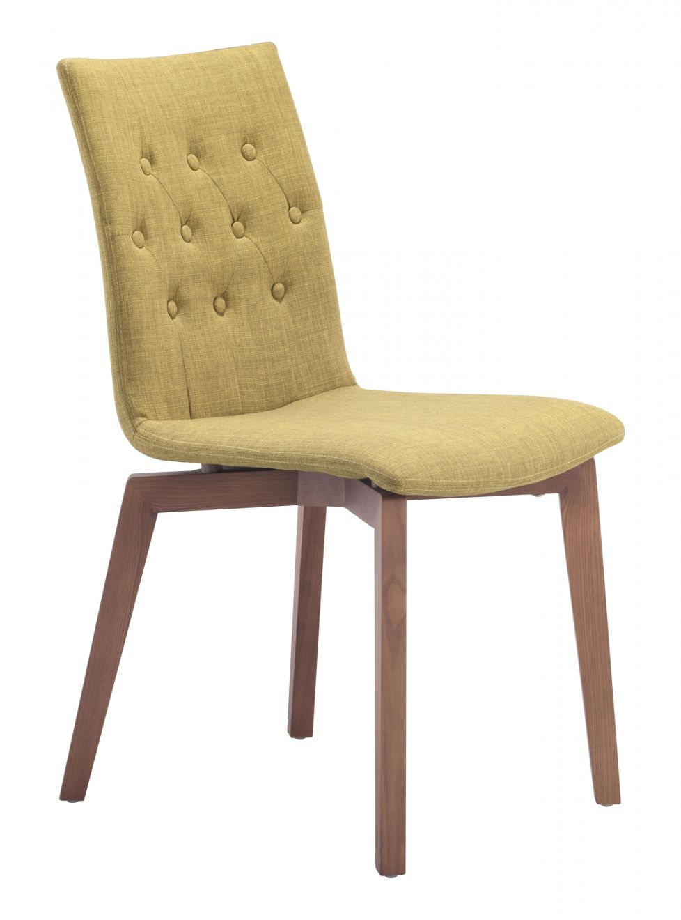 ZuoMod Orebro Dining Chair (Set of 2) Pea Green 100072