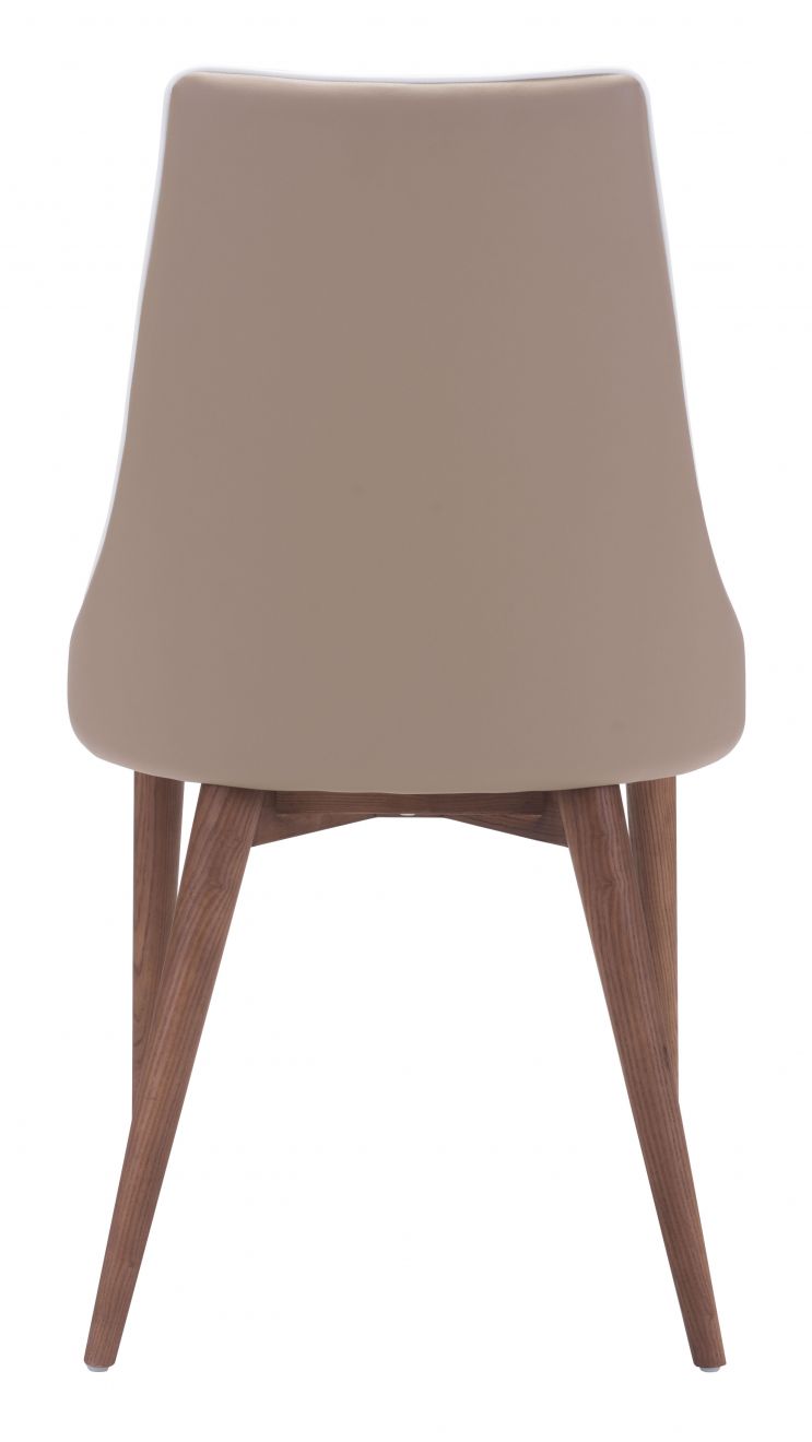 ZuoMod Moor Dining Chair (Set of 2) Beige 100277