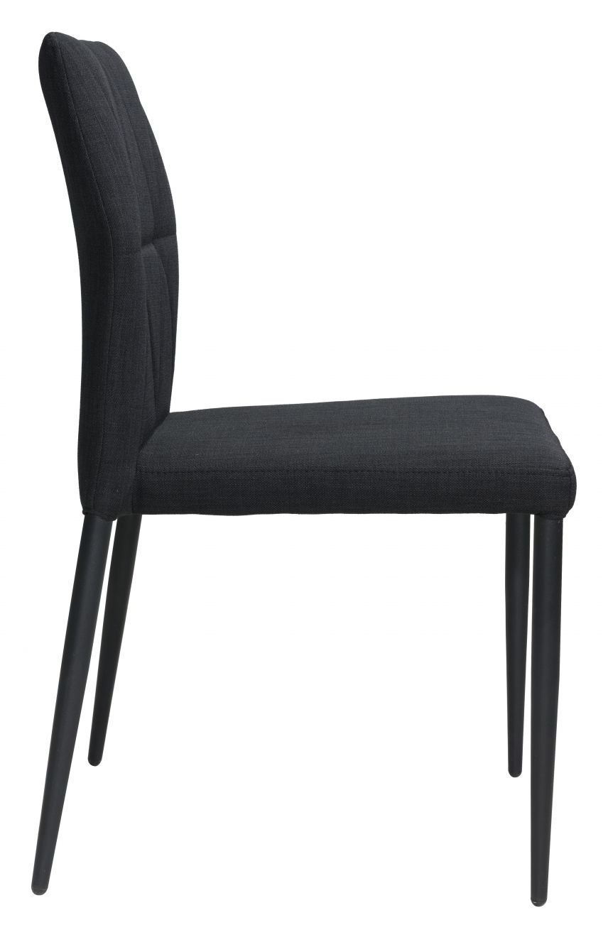 ZuoMod Revolution Dining Chair (Set of 4) Black 100761