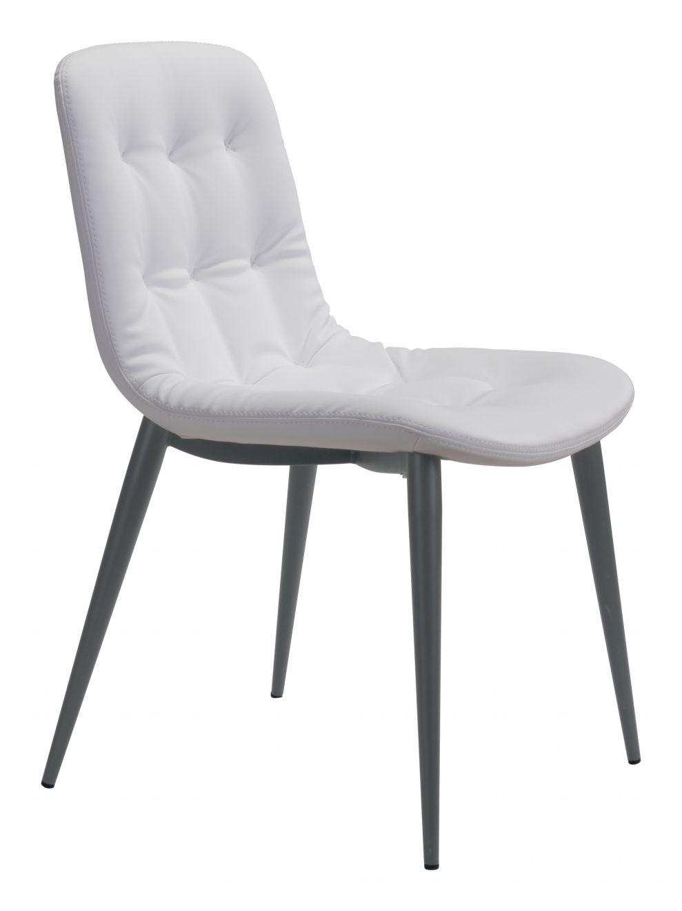 ZuoMod Tangiers Dining Chair (Set of 2) White 101083