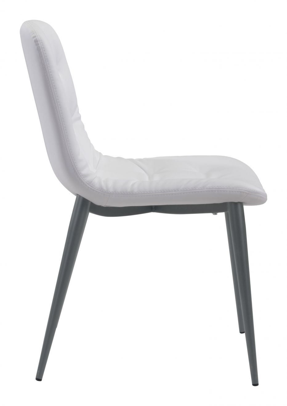 ZuoMod Tangiers Dining Chair (Set of 2) White 101083