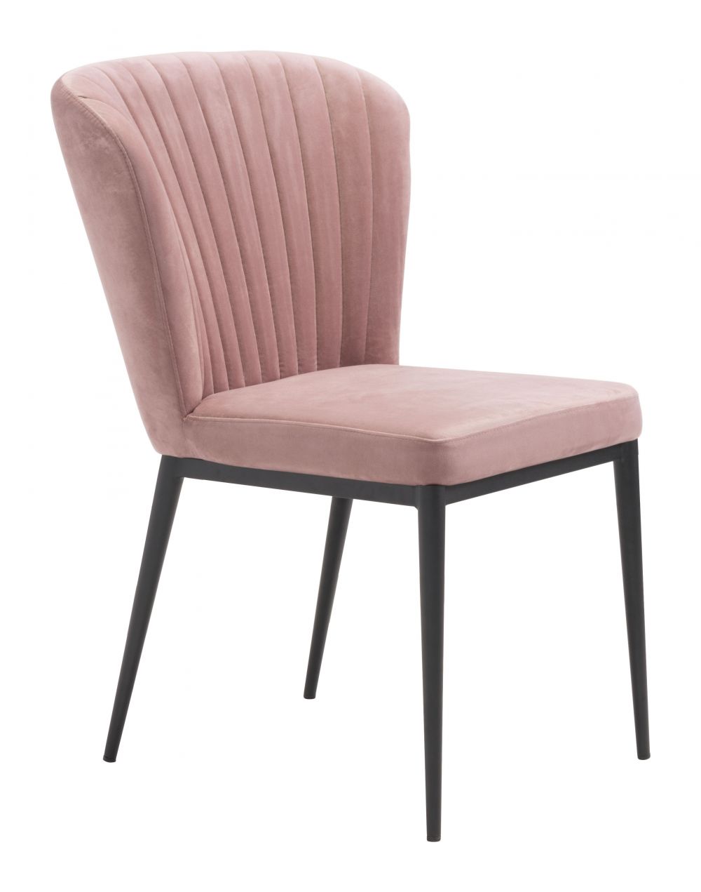 ZuoMod Tolivere Dining Chair (Set of 2) Pink 101101