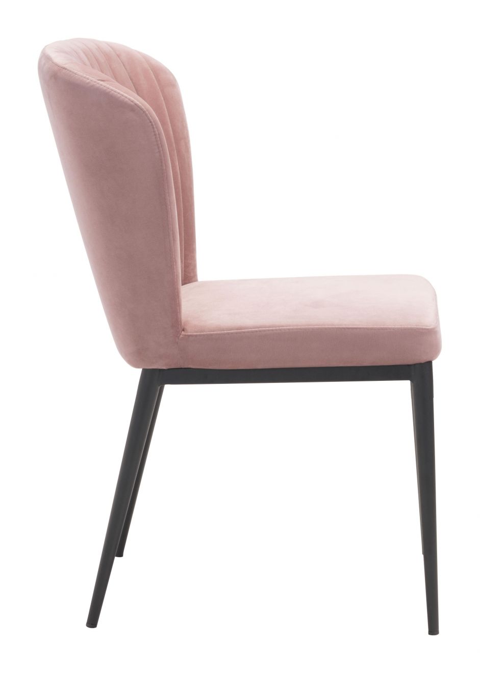 ZuoMod Tolivere Dining Chair (Set of 2) Pink 101101