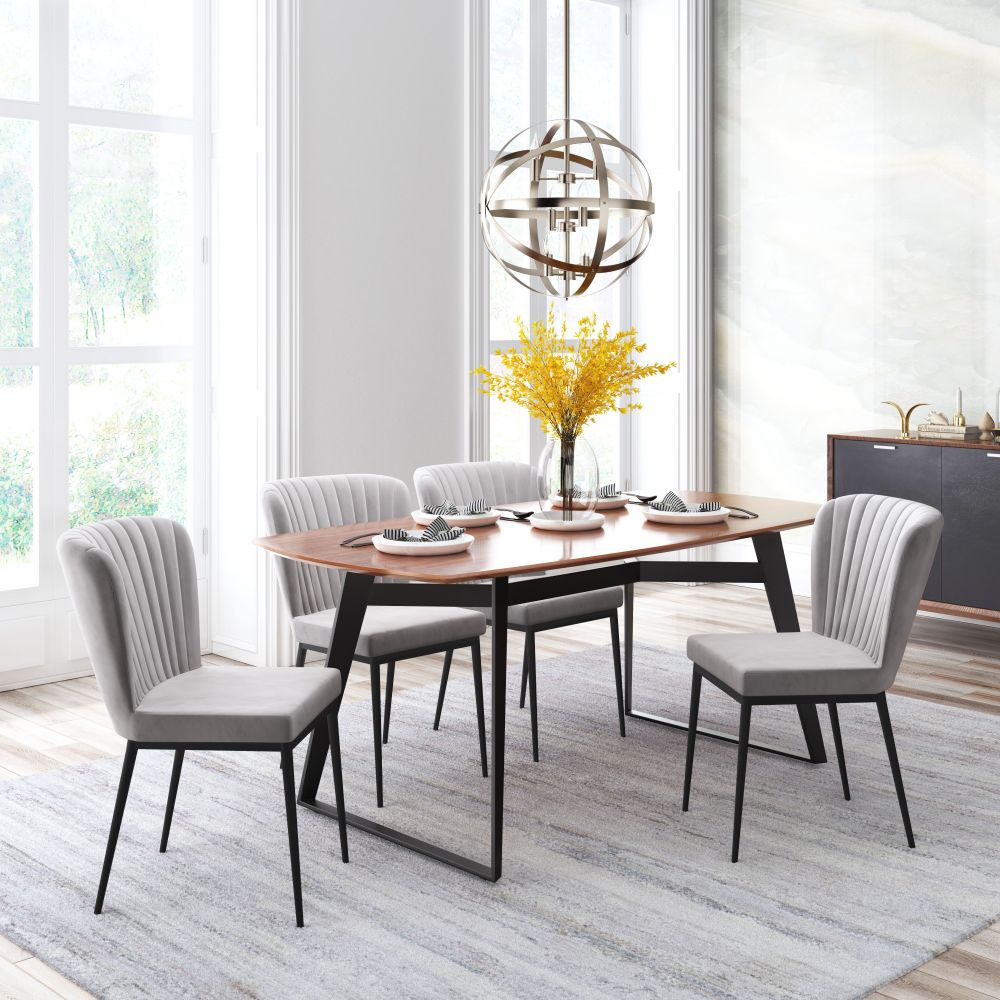 ZuoMod Tolivere Dining Chair Gray 101103