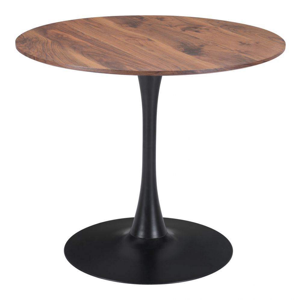 ZuoMod Opus Dining Table Brown & Black 101567