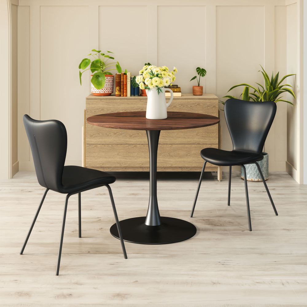 ZuoMod Opus Dining Table Brown & Black 101567