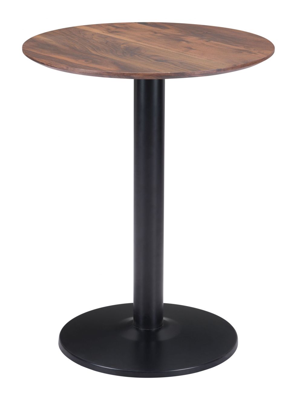 ZuoMod Alto Bistro Table Brown & Black 101740