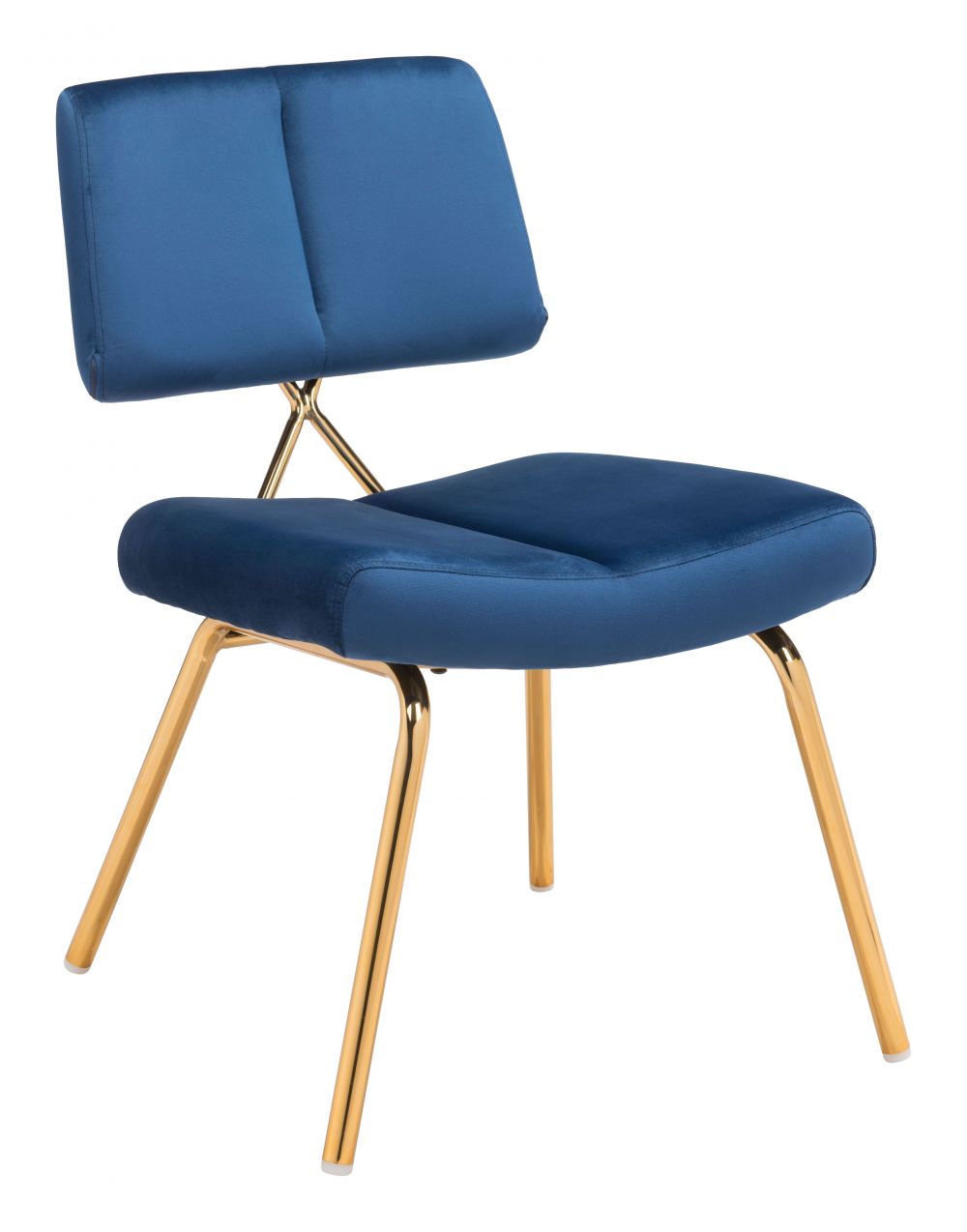 ZuoMod Nicole Dining Chair (Set of 2) Blue / Green