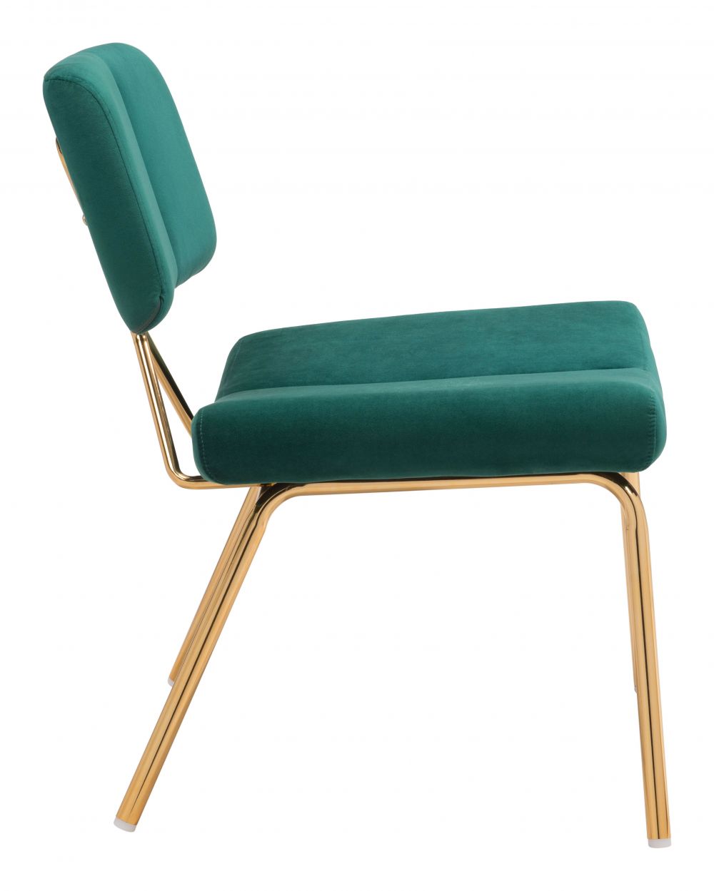 ZuoMod Nicole Dining Chair (Set of 2) Blue / Green