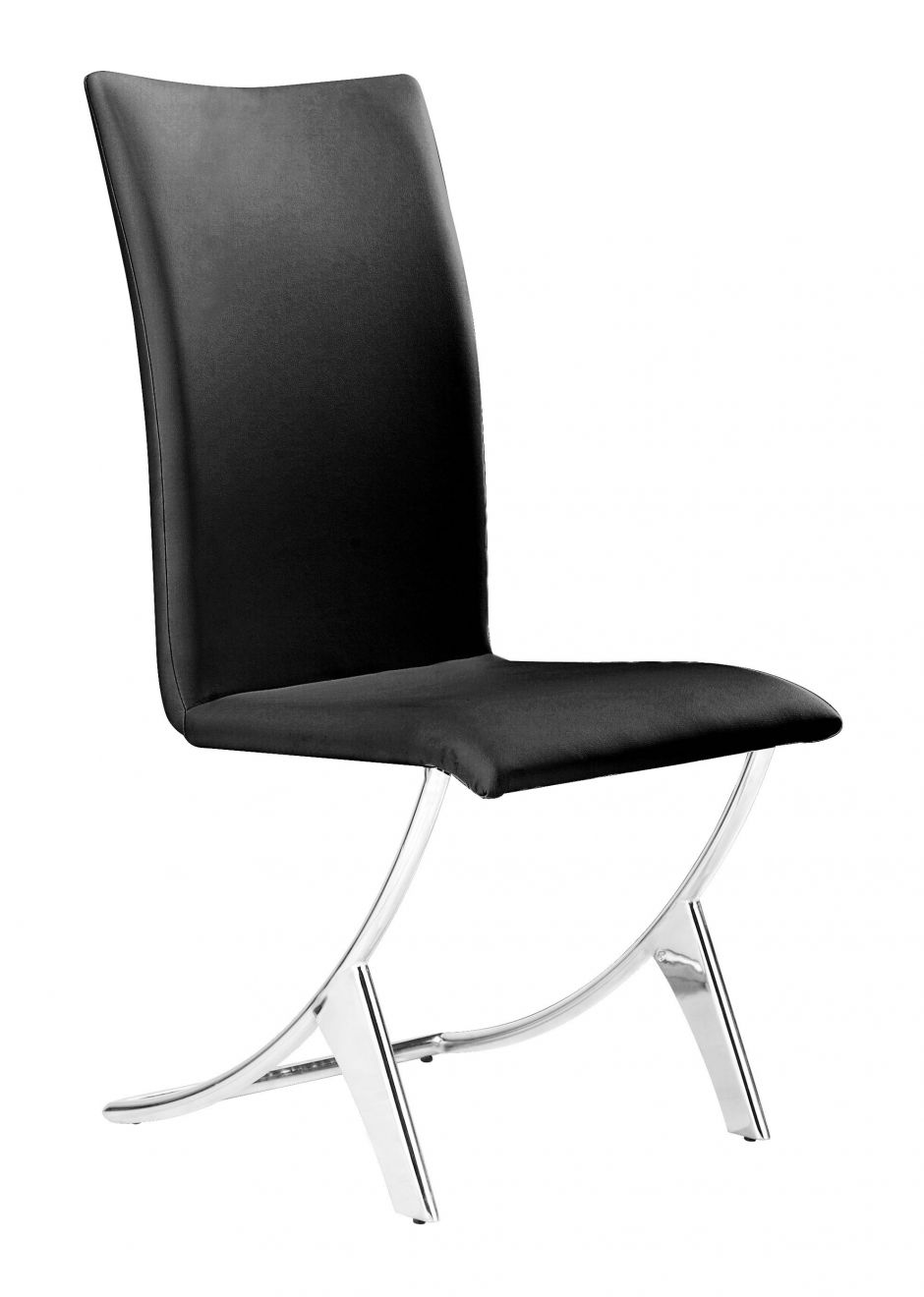 ZuoMod Delfin Dining Chair (Set of 2) Gray, Black, White or Espresso