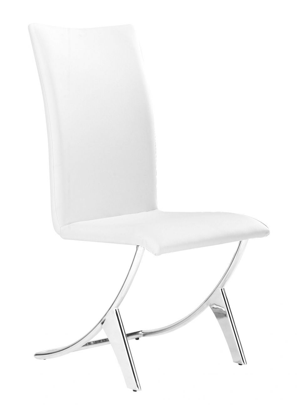 ZuoMod Delfin Dining Chair (Set of 2) Gray, Black, White or Espresso