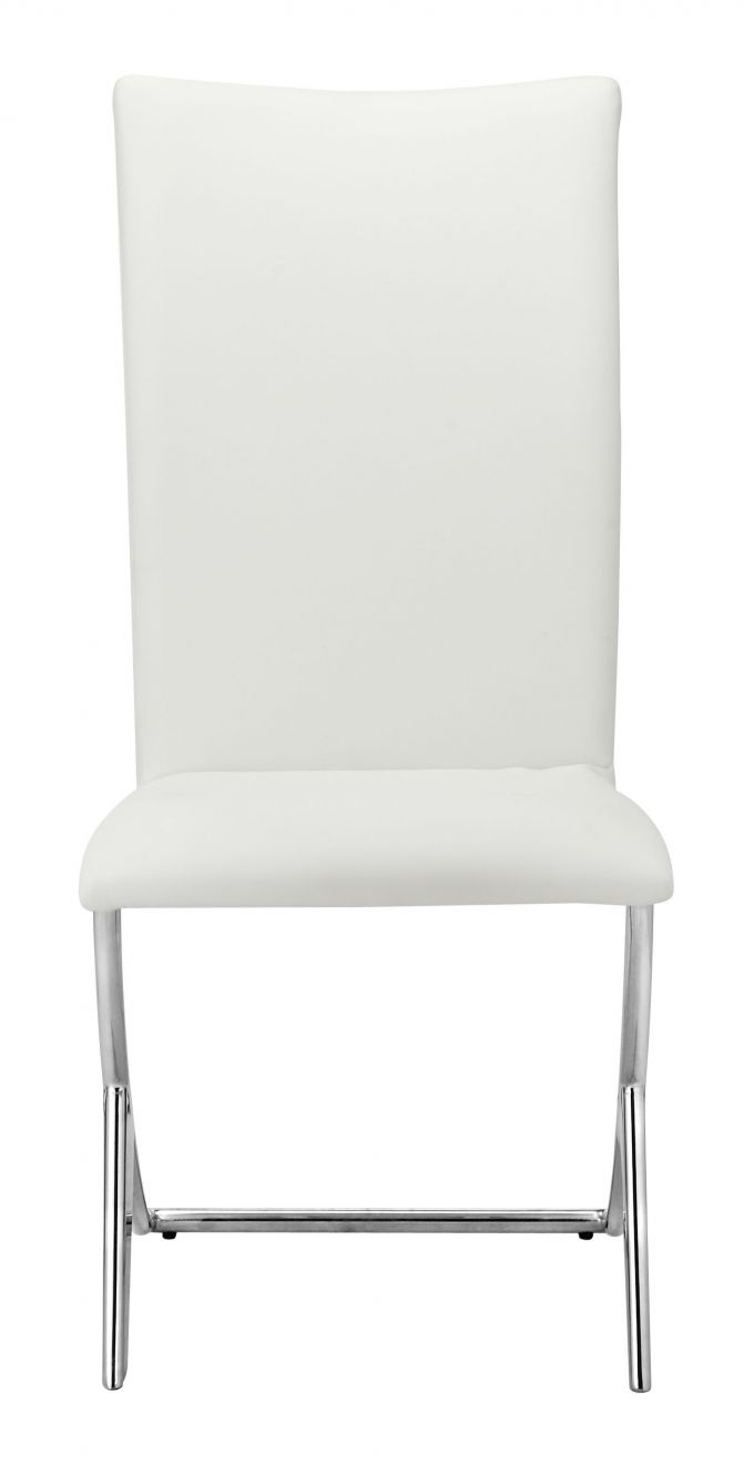 ZuoMod Delfin Dining Chair (Set of 2) Gray, Black, White or Espresso