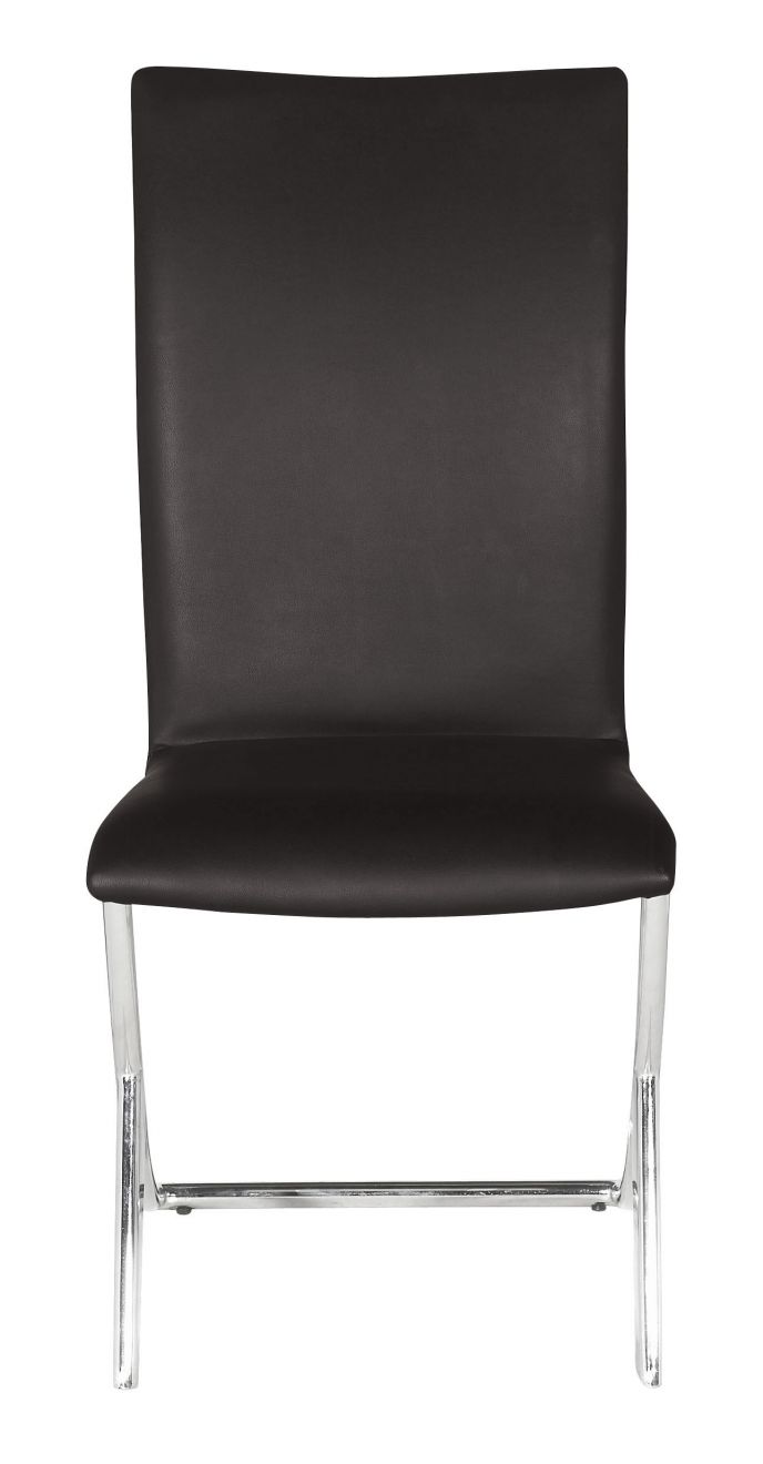 ZuoMod Delfin Dining Chair (Set of 2) Gray, Black, White or Espresso