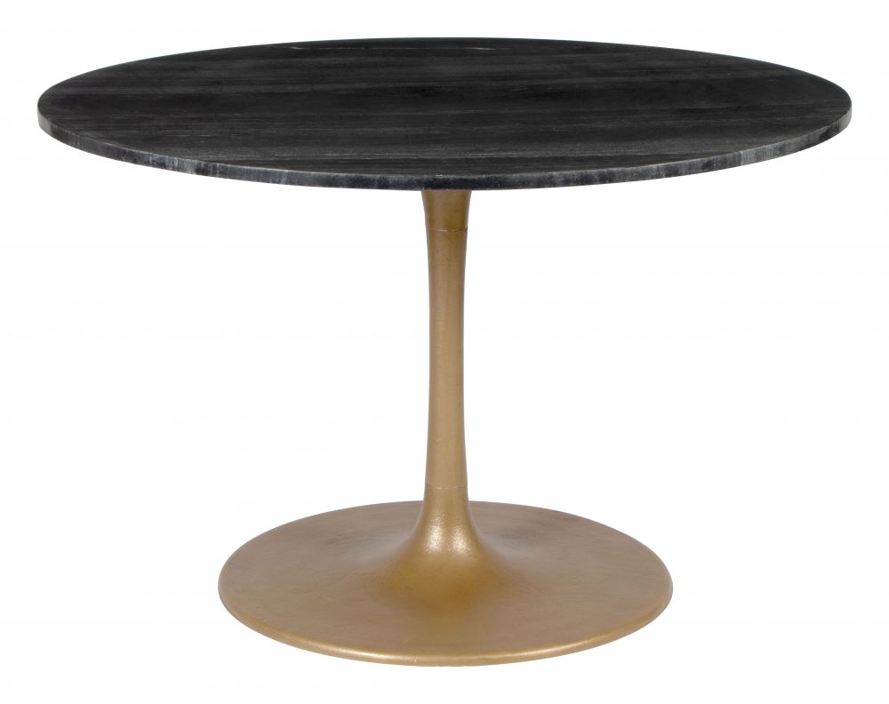 ZuoMod Taj Dining Table Black & Gold 109095