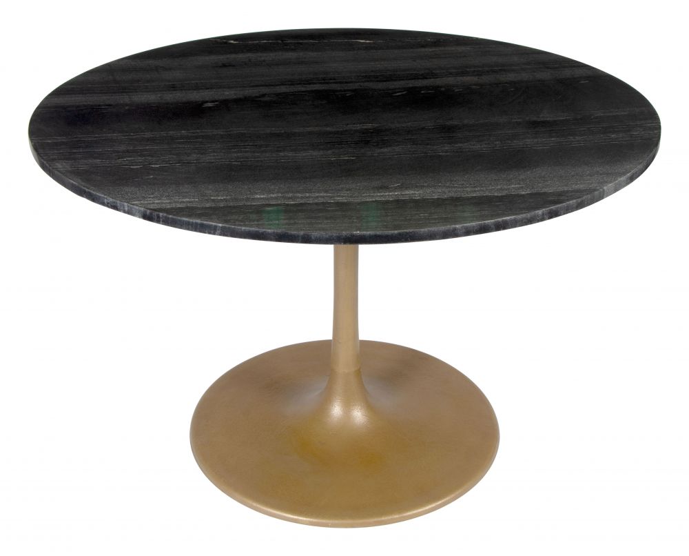 ZuoMod Taj Dining Table Black & Gold 109095