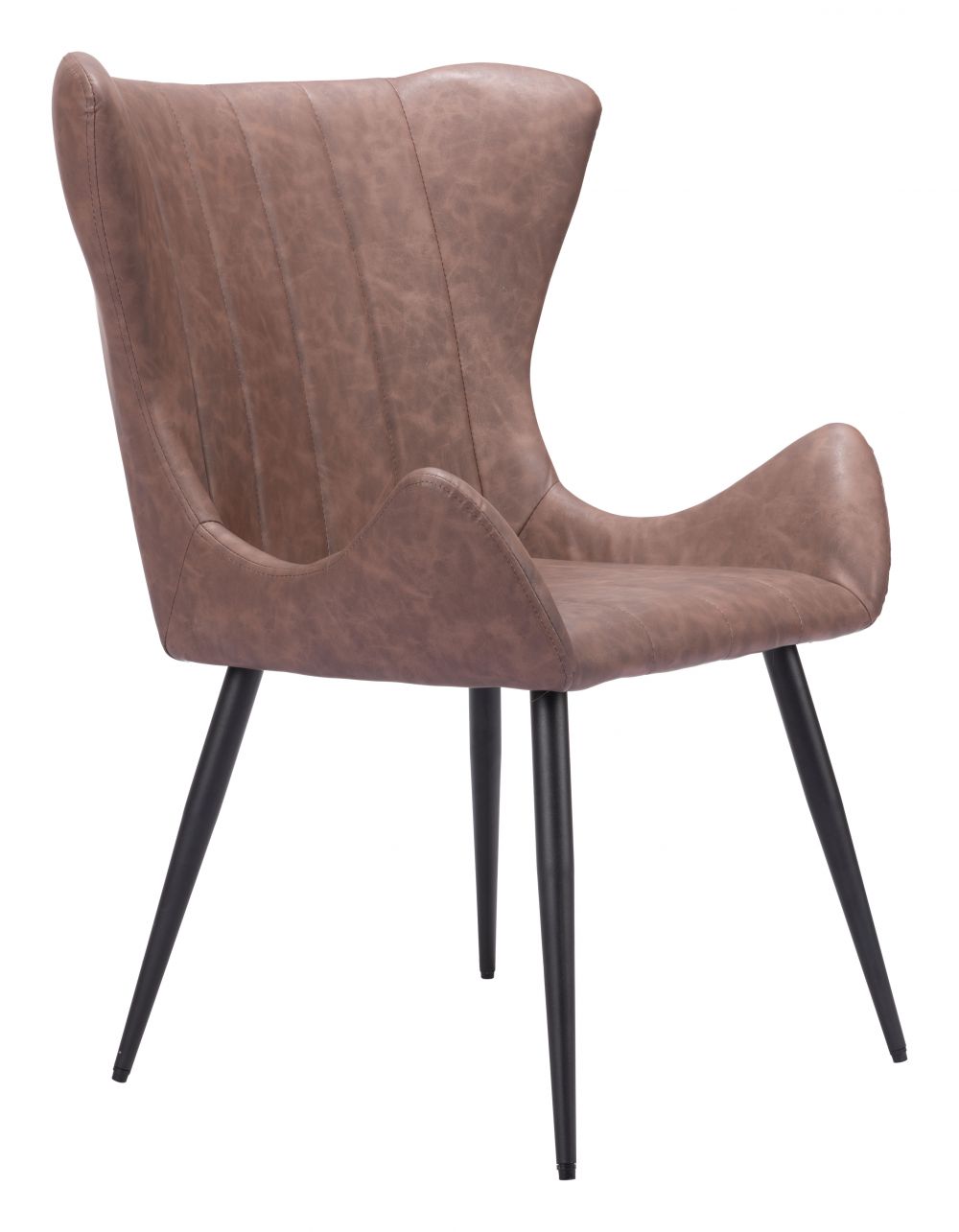 ZuoMod Alejandro Dining Chair (Set of 2) Vintage Brown 109243