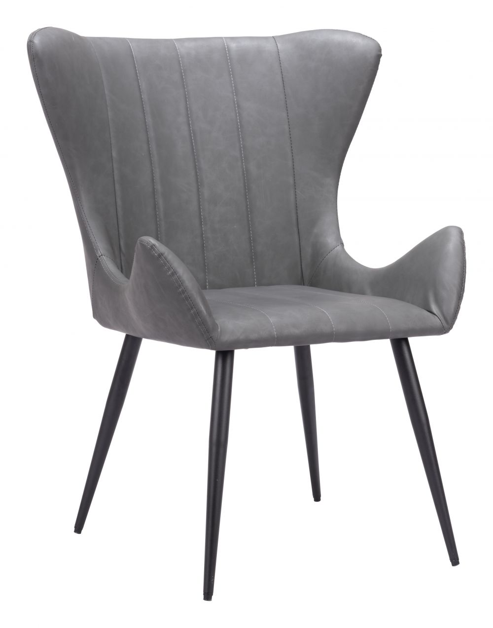 ZuoMod Alejandro Dining Chair (Set of 2) Vintage Gray 109244