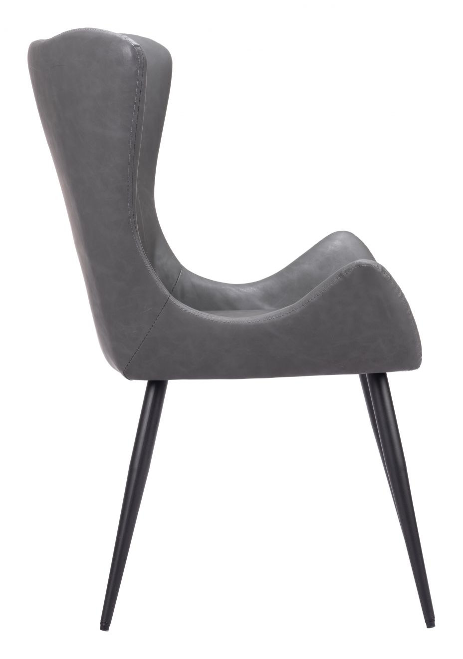 ZuoMod Alejandro Dining Chair (Set of 2) Vintage Gray 109244