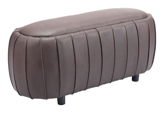 ZuoMod Ghenta Bench Vintage Brown 109399