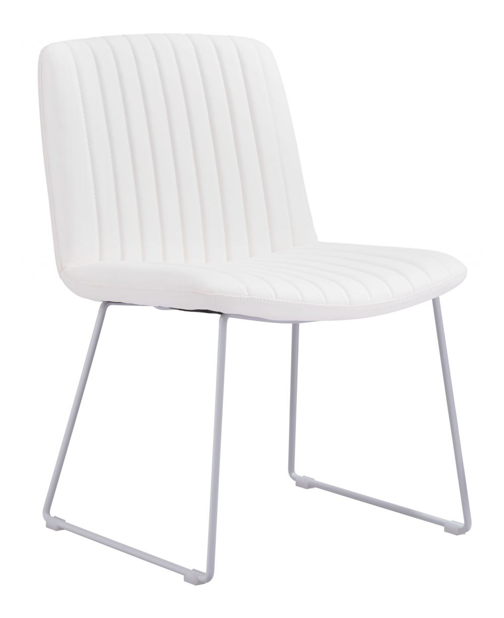 ZuoMod Joy Dining Chair (Set of 2) White 109475