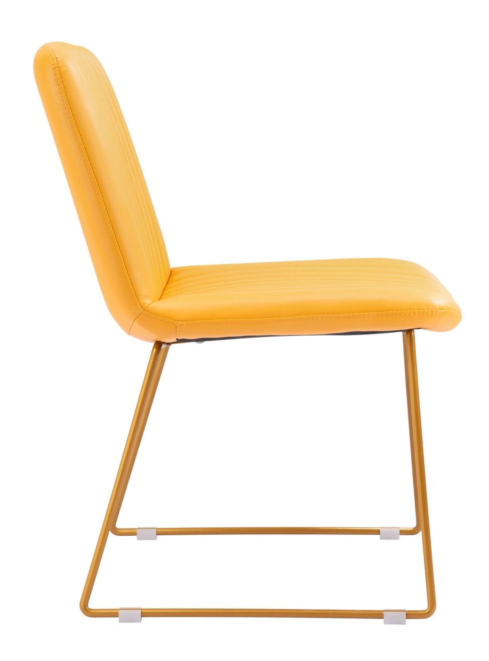 ZuoMod Joy Dining Chair (Set of 2) Yellow 109476