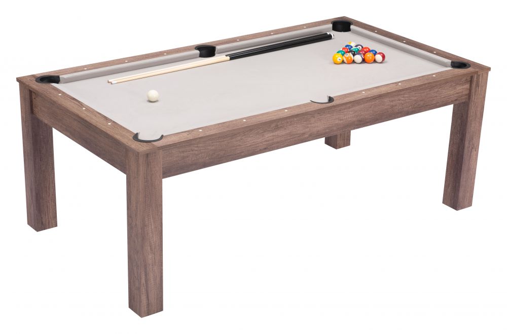 ZuoMod Bonkers 3 In 1 Table Brown With Pool Accessories 109496