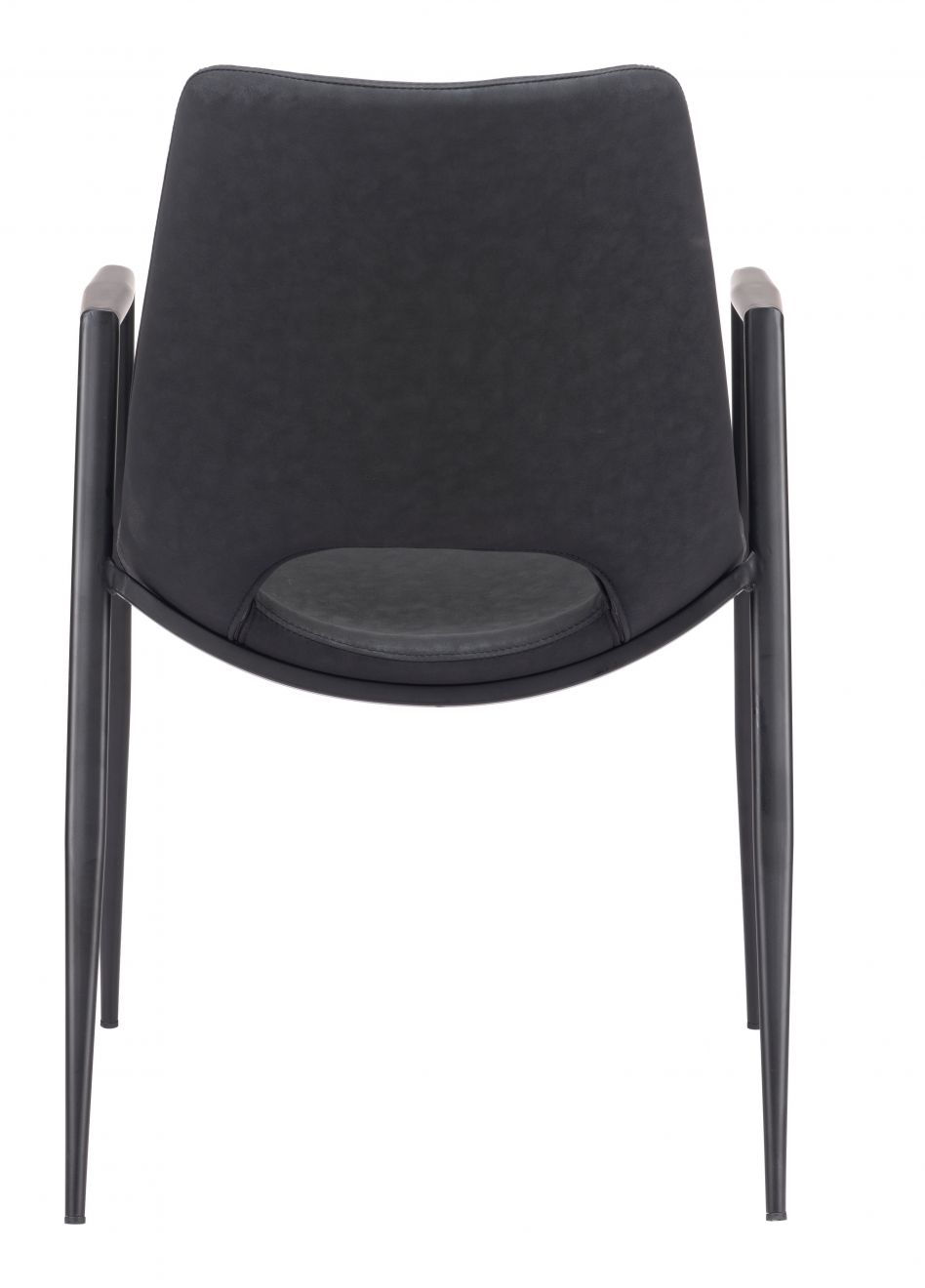 ZuoMod Desi Dining Chair (Set of 2) Black 109534