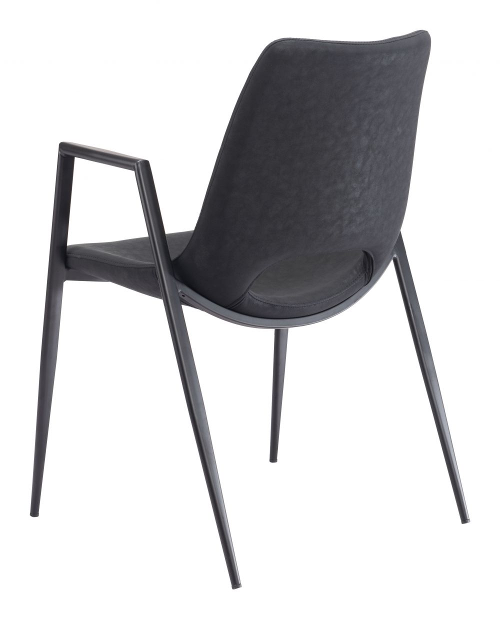 ZuoMod Desi Dining Chair (Set of 2) Black 109534