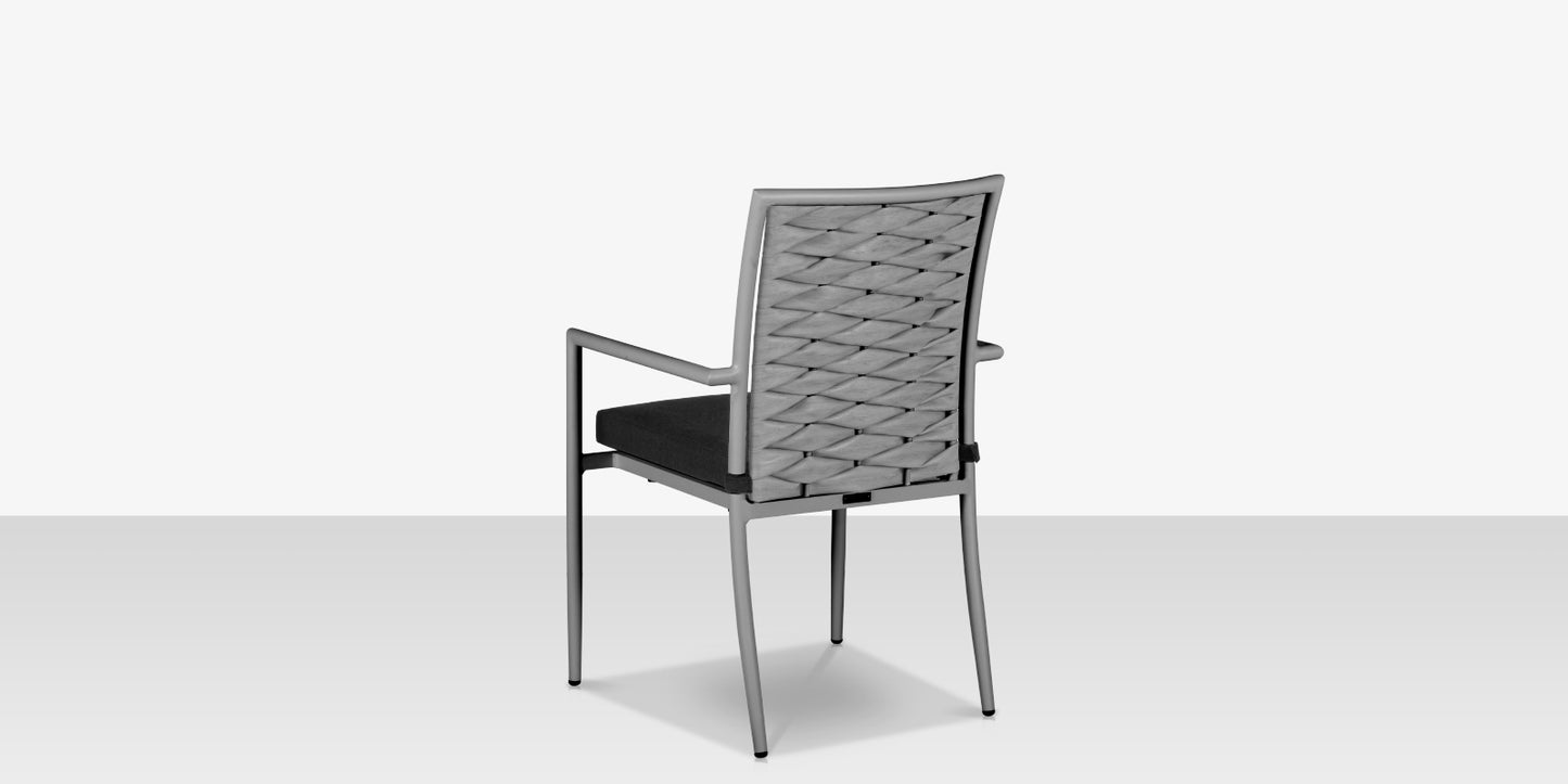 Source Furniture Aria Dining Arm Chair Style 2 SF-2028-163-2