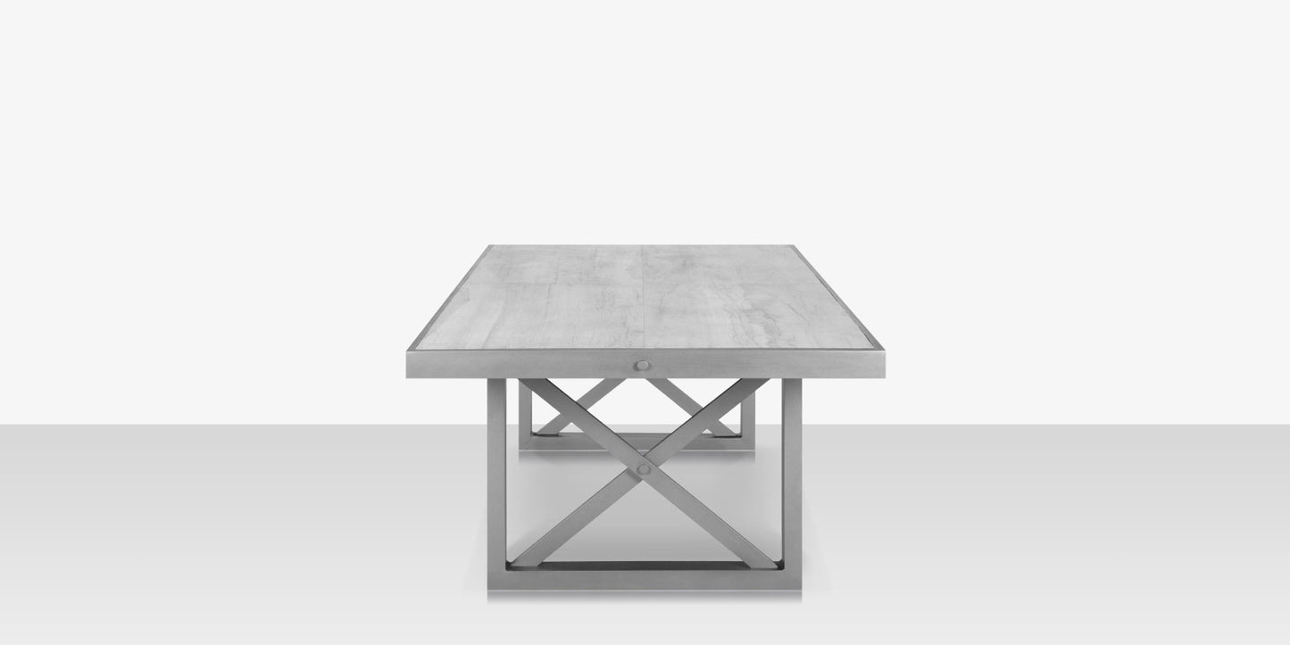 Source Furniture Contemporary Square X Style Dining Table Base SF-1030-612